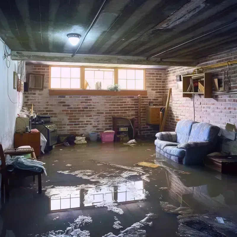 Flooded Basement Cleanup in California, MO